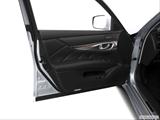 Inside of driver's side open door, window open photo